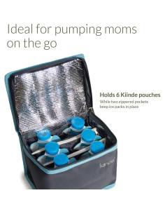 Kit de almacenamiento de leche materna Kiinde Twist - Gris 2