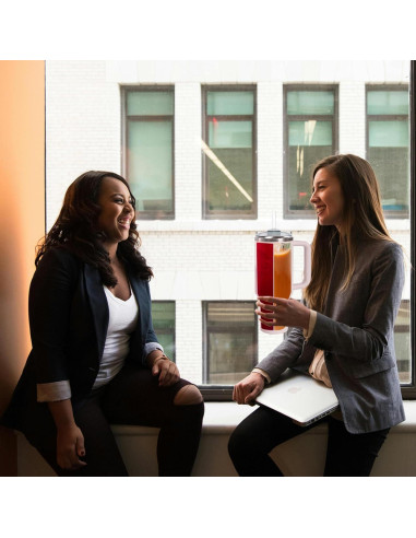 Separador de Bebidas de Silicona Fureoai para Taza Stanley 40 oz