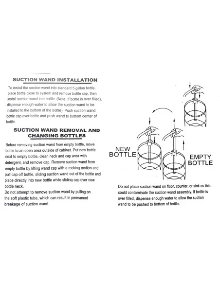 Bomba dispensadora de agua embotellada U/D 110V 1GPM Grado alimenticio