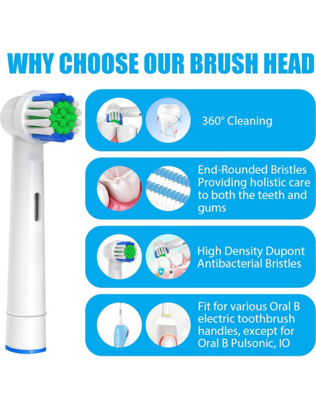 Cabezas de cepillo de dientes Oral-B Genkent, 4 piezas