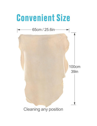 Paño de Chamois Natural River Lake 99x65 cm para Coche