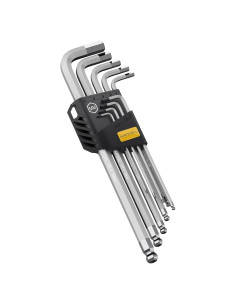 Juego de Llaves Allen Magnéticas AMTOVL 9 Piezas Métricas