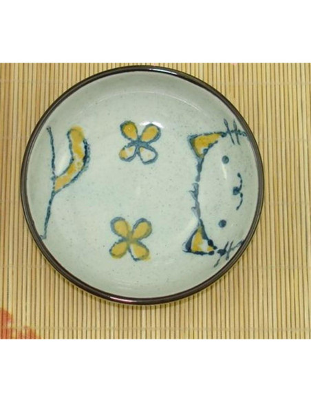 Platos de Cerámica Japonesa para Aperitivos Miss Tutu - 5 Piezas