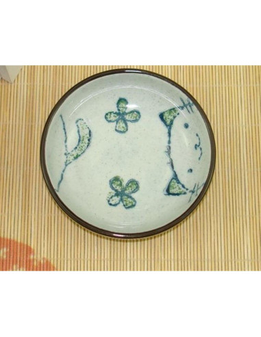 Platos de Cerámica Japonesa para Aperitivos Miss Tutu - 5 Piezas