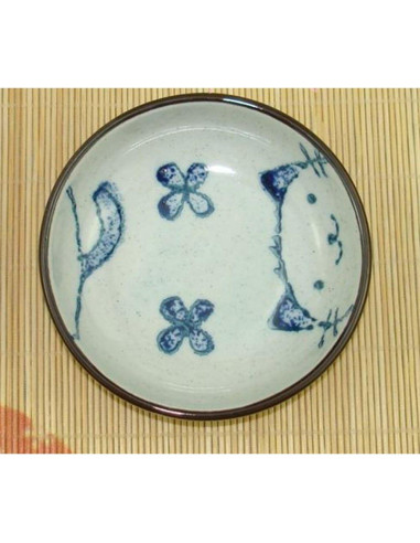 Platos de Cerámica Japonesa para Aperitivos Miss Tutu - 5 Piezas