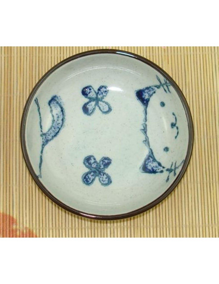 Platos de Cerámica Japonesa para Aperitivos Miss Tutu - 5 Piezas