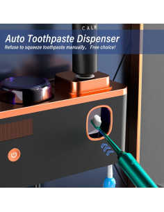 Soporte de Cepillos de Dientes Bailinna con Dispensador Solar 2