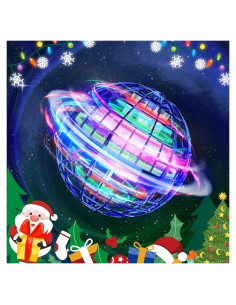 Bola Voladora TOMZON A32 Azul - Dron Juguete LED para Niños