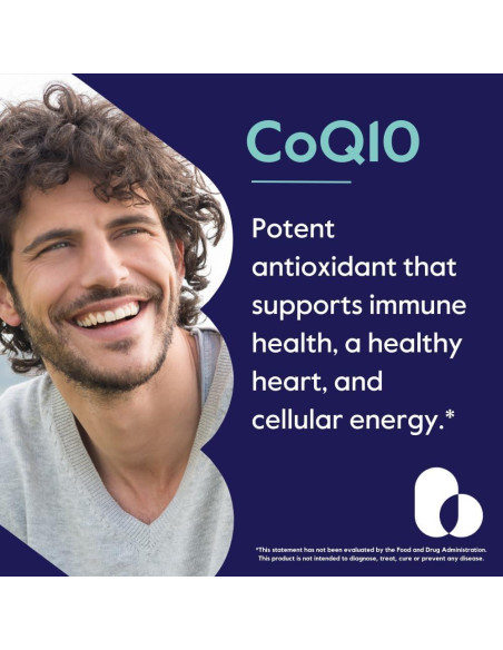 Coenzima CoQ10 400mg Bestvite - 120 Cápsulas Vegetarianas
