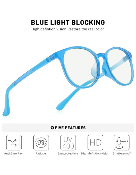 Gafas bloqueadoras de luz azul MERRY'S para niños 6-10 años