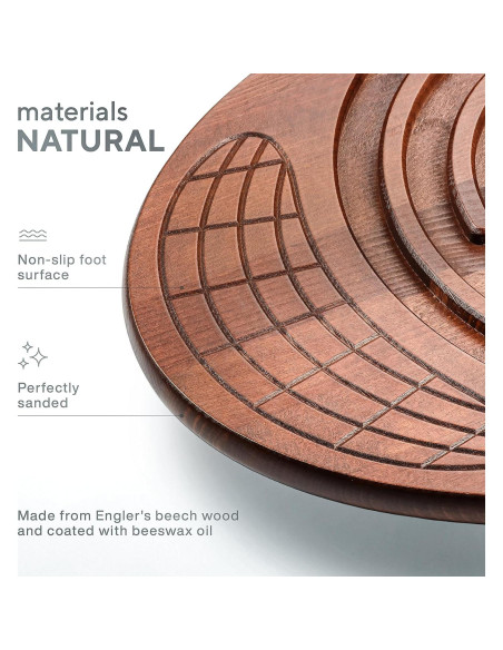 Tabla de Equilibrio Bodo Maze de Madera para Niños y Adultos