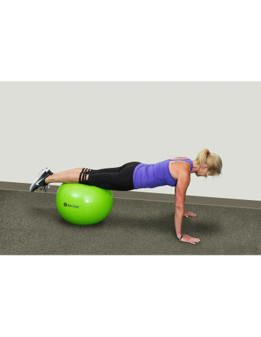 Bola de Ejercicio Body Sport 55 cm Verde con Bomba