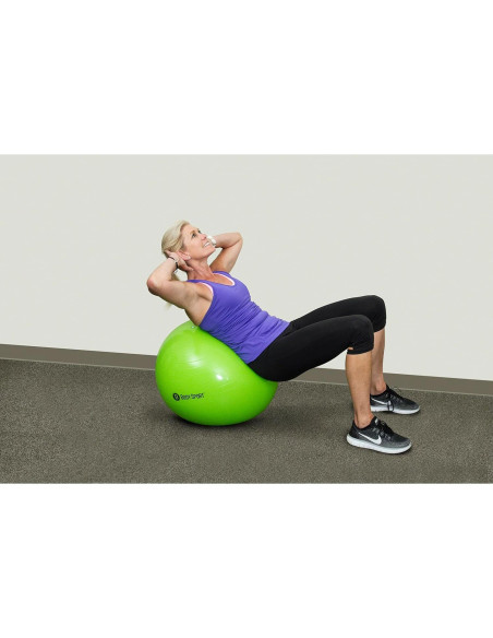 Bola de Ejercicio Body Sport 55 cm Verde con Bomba