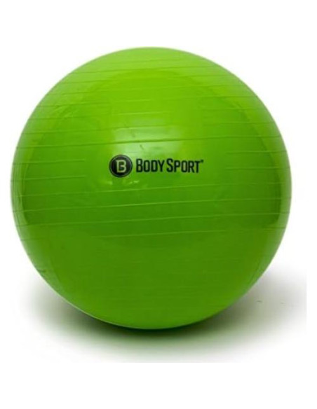 Bola de Ejercicio Body Sport 55 cm Verde con Bomba