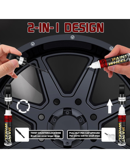 Pintura de Retoque para Bordes de Ruedas xdotoar Cobre 12ml