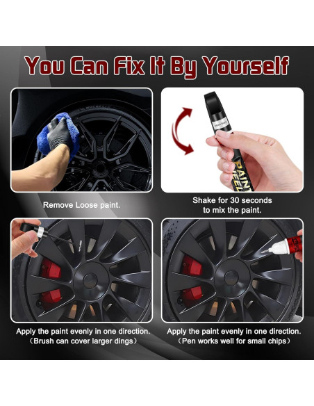 Pintura de Retoque para Bordes de Ruedas xdotoar Cobre 12ml