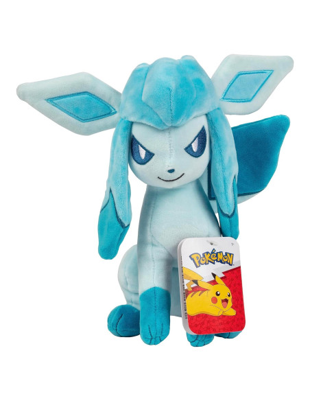 Peluche Glaceon Pokémon 20 cm - Licencia Oficial - Regalo Niños 2+