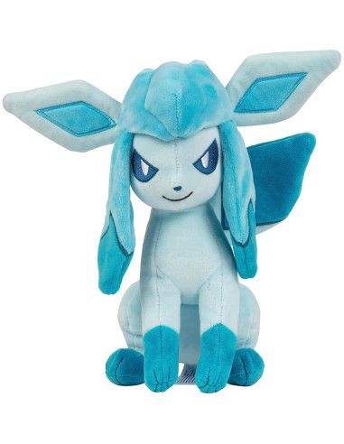 Peluche Glaceon Pokémon 20 cm - Licencia Oficial - Regalo Niños 2+