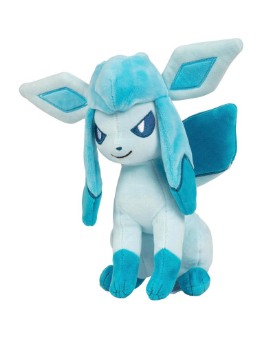 Peluche Glaceon Pokémon 20 cm - Licencia Oficial - Regalo Niños 2+