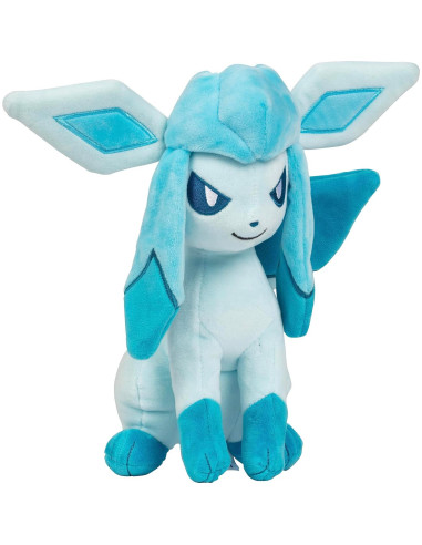 Peluche Glaceon Pokémon 20 cm - Licencia Oficial - Regalo Niños 2+