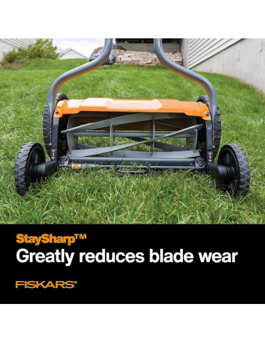 Cortadora de Césped Fiskars StaySharp 43.18 cm Manual Ecológica