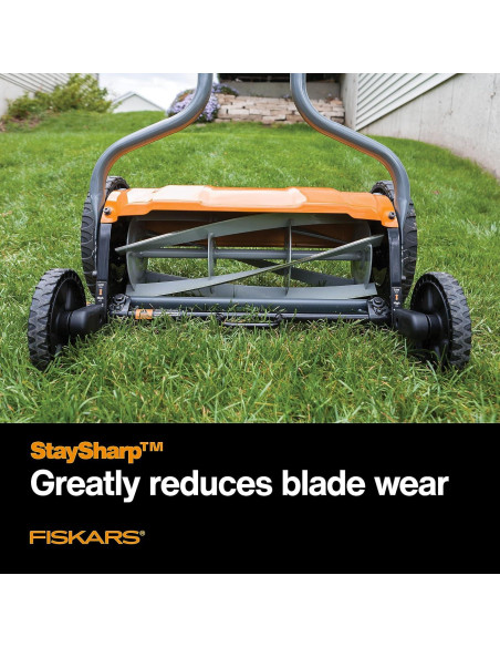 Cortadora de Césped Fiskars StaySharp 43.18 cm Manual Ecológica