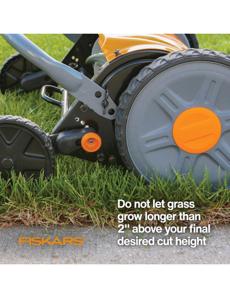 Cortadora de Césped Fiskars StaySharp 43.18 cm Manual Ecológica