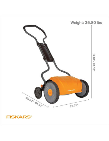 Cortadora de Césped Fiskars StaySharp 43.18 cm Manual Ecológica