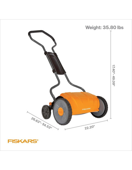 Cortadora de Césped Fiskars StaySharp 43.18 cm Manual Ecológica