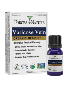 Tratamiento Homeopático para Venas Varicosas Forces of Nature 10.95 ml