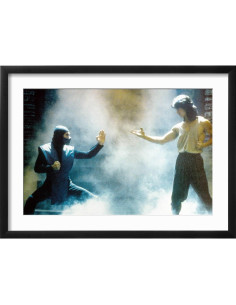 Foto de Pared ART.COM Mortal Kombat 1995 Marco Negro 58.4x43.2cm 2