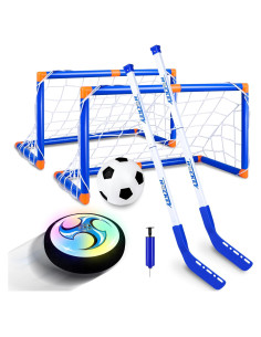 Set de Hockey Flotante STREET WALK con Fútbol Inflable - 2 Metas