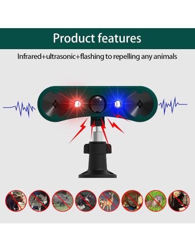 Alarma de Movimiento Solar Comboss COM-911W IP65 129dB