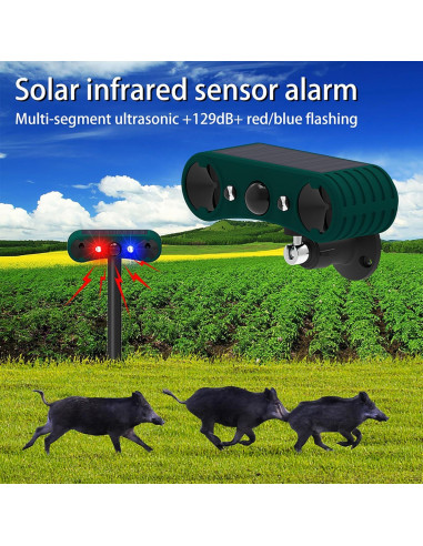 Alarma de Movimiento Solar Comboss COM-911W IP65 129dB