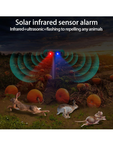 Alarma de Movimiento Solar Comboss COM-911W IP65 129dB