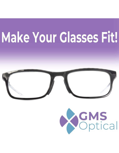 Almohadillas Nasales GMS Optical 1.3mm x 18mm - 5 Pares Negro