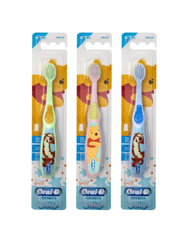 Cepillo de dientes manual Oral-B Baby Pooh 0-3 años, paquete de 3