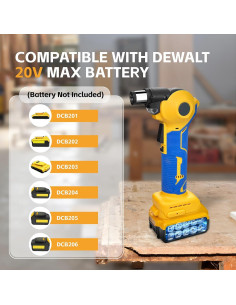 Martillo de Palma Inalámbrico Lezwuatoolz 20V, 14000 RPM 2