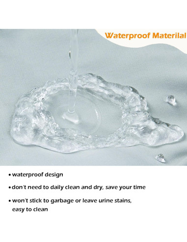 Cama colgante para pájaros Jevnd, nido impermeable 16x16cm