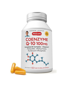 Coenzima Q-10 100 mg Andrew Lessman 30 Cápsulas Antioxidante