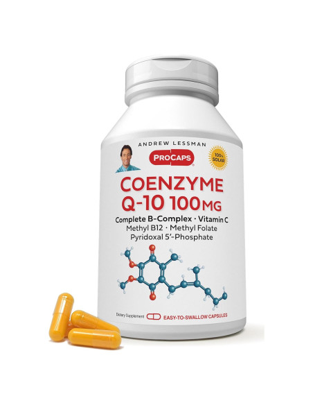 Coenzima Q-10 100 mg Andrew Lessman 30 Cápsulas Antioxidante