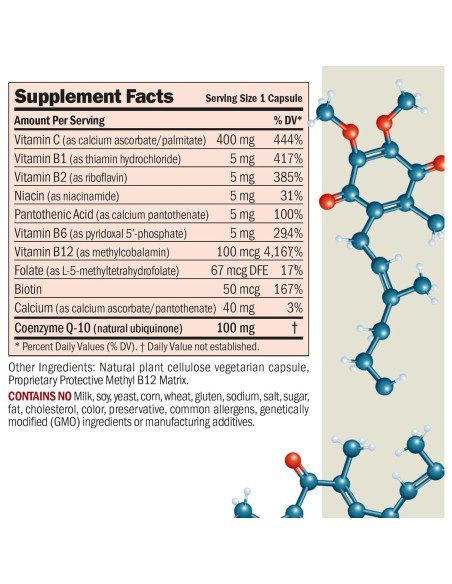Coenzima Q-10 100 mg Andrew Lessman 30 Cápsulas Antioxidante