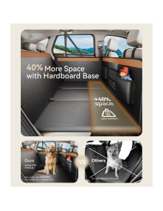 Extensor de Asiento Trasero para Perros Letsenjoy 139.7x63.5cm 2