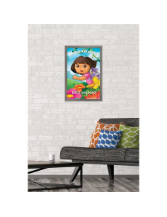 Póster Enmarcado Trends International Dora La Exploradora 37x57 cm 2