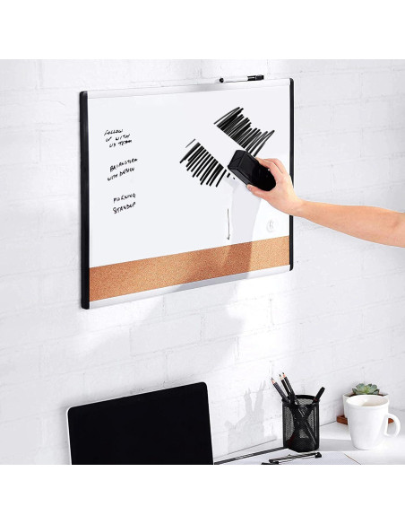 Borrador de Pizarra Blanca Amazon Basics - Paquete de 4