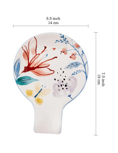 Soporte para cuchara Bico Blossom Symphony cerámica 14x19cm 2