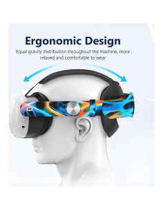 Correa de Cabeza Ajustable KANG YU para Meta Quest 3/3s 2