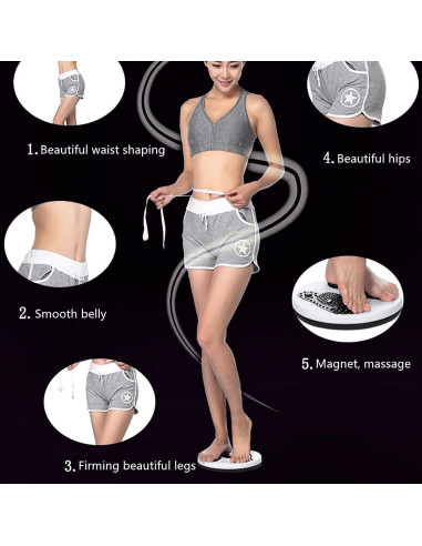 Disco de Cintura Ab Twist Funvalley Surperfect - 27.5 cm