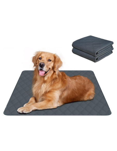 Almohadillas Lavables RIOUSSI para Perros 60x45 cm 2 Paquete Almohadillas Lavables RIOUSSI para Perros 60x45 cm 2 Paquete