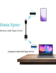 Cable USB A a Tipo C 2-Pack 3FT HONGPING para Samsung 2